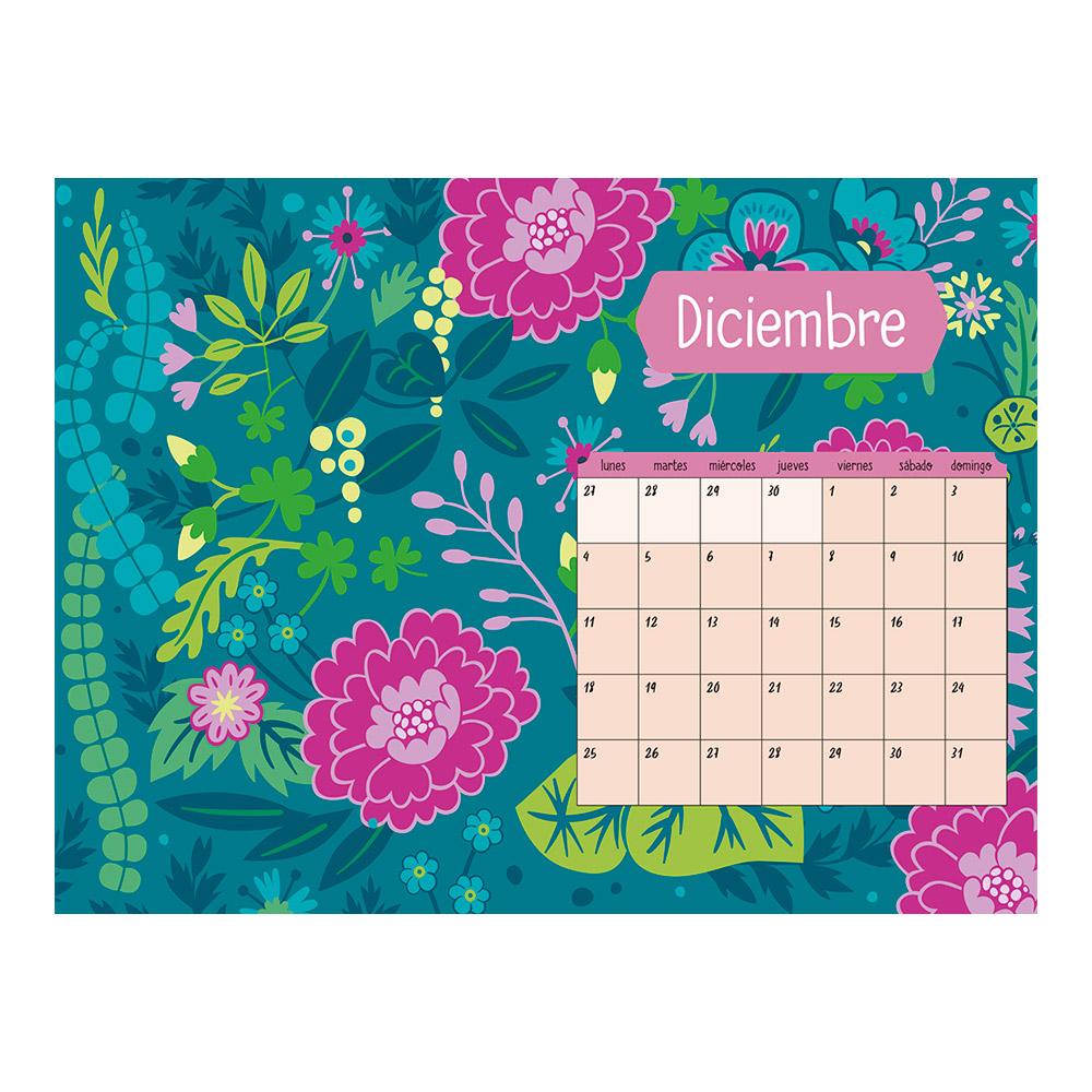 Mi Agenda Creativa 2023/2024 Jardín Secreto