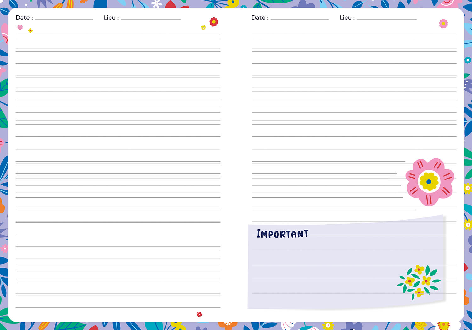 Mon Carnet Secret - Sequins Réversibles