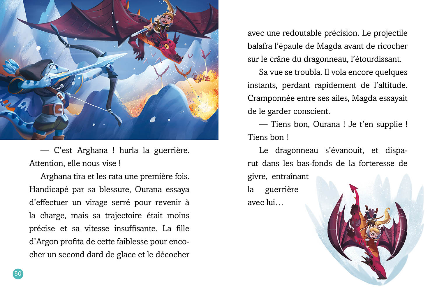 LES DRAGONS DE GLACE T2 (LA FORTERESSE DE GIVRE)