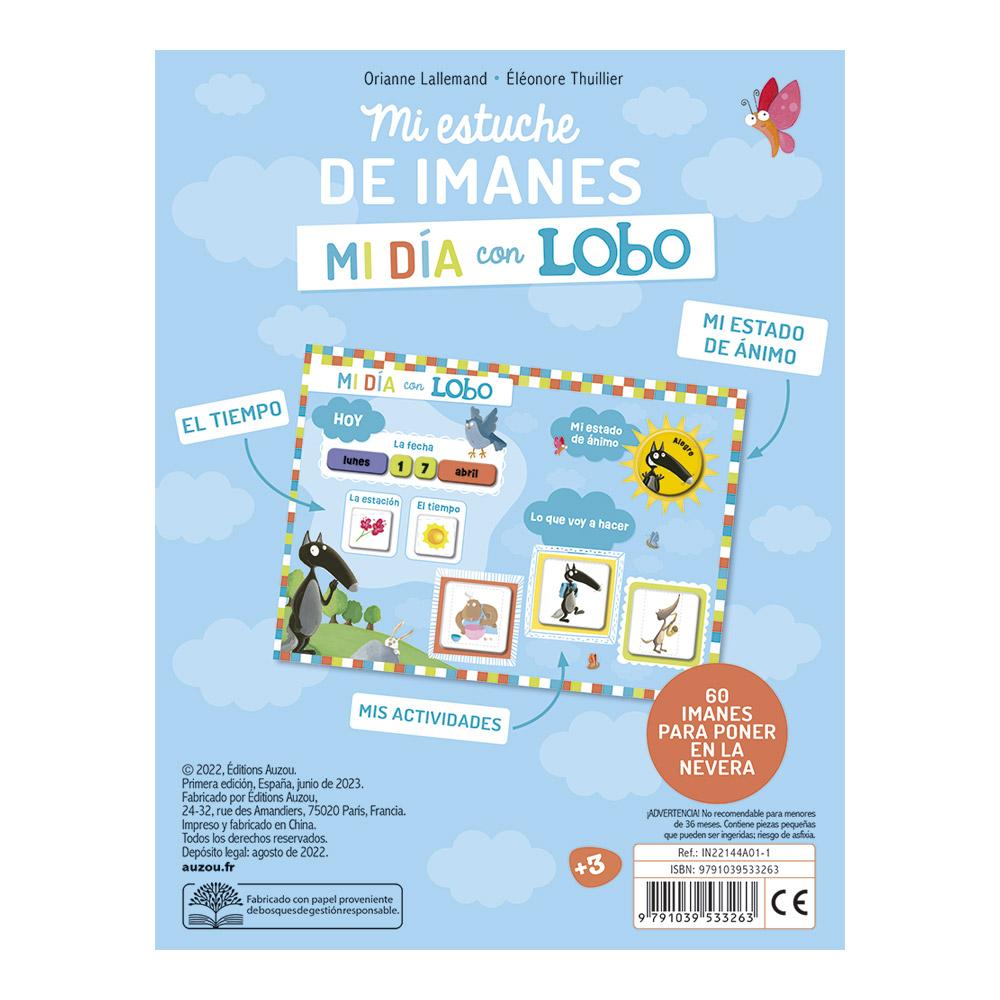 Mi Estuche De Imanes: Un Día Con Lobo