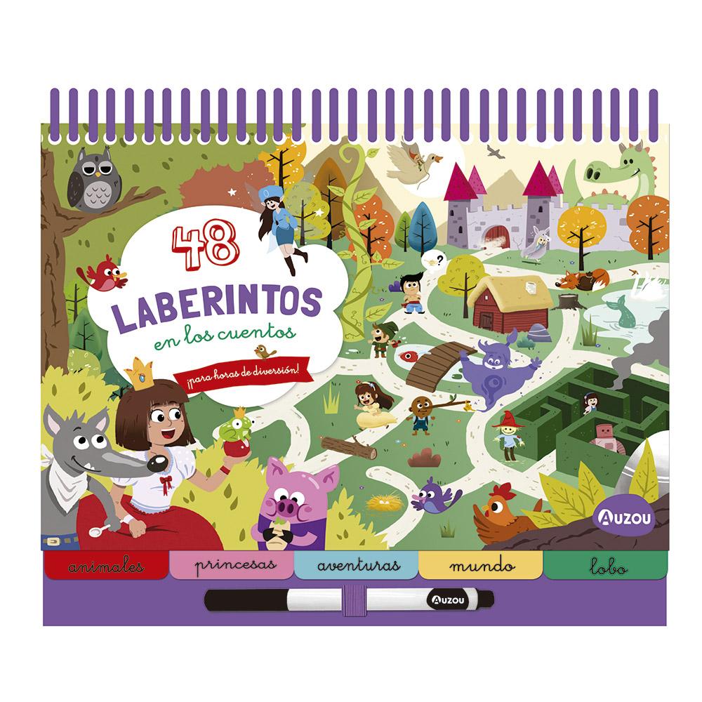 48 Laberintos En Los Cuentos ¡Para Horas De Diversión!
