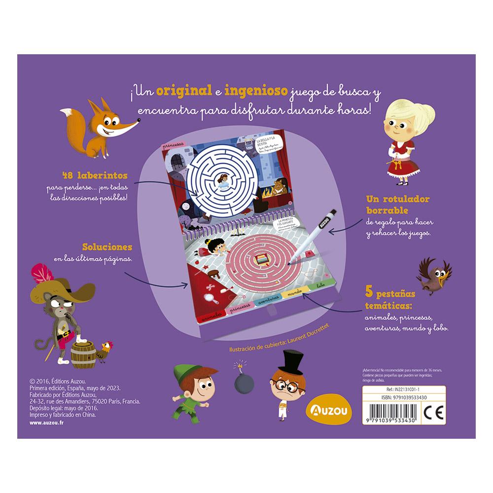 48 Laberintos En Los Cuentos ¡Para Horas De Diversión!