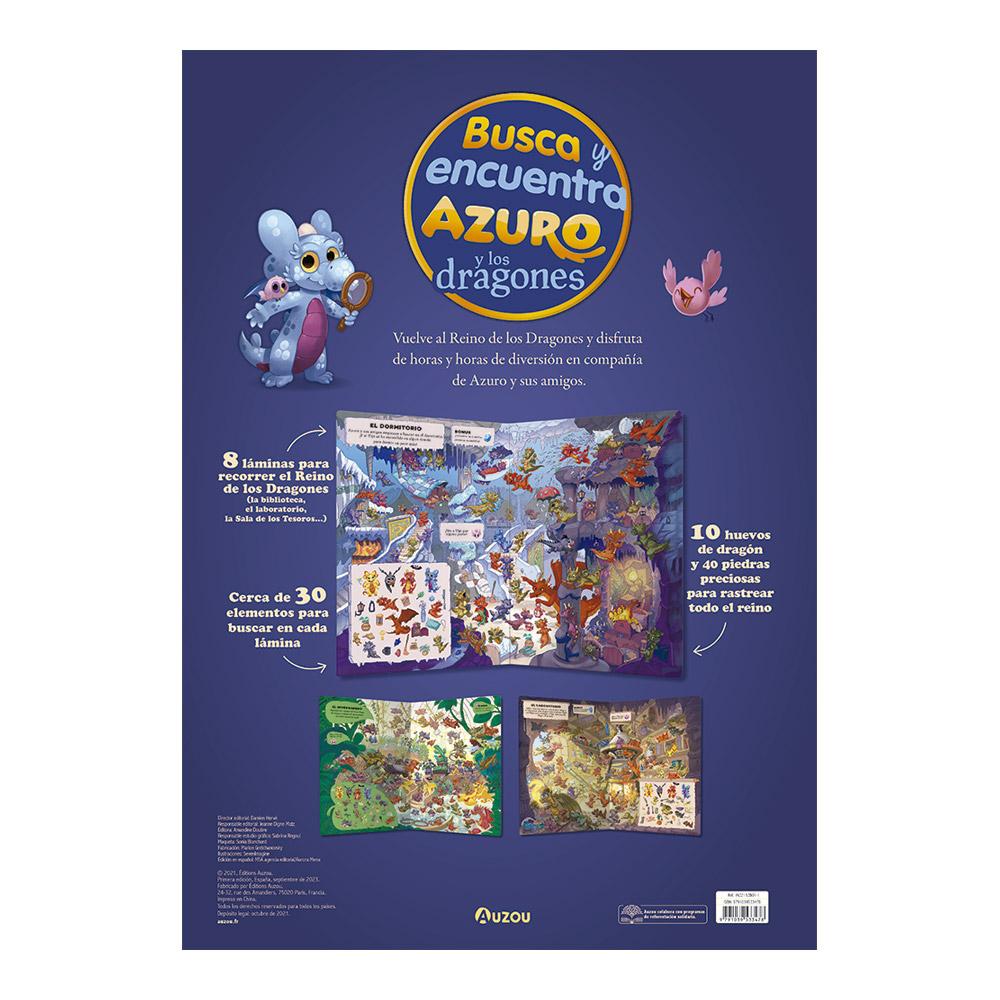 Busca Y Encuentra Gigante Azuro Y Los Dragones