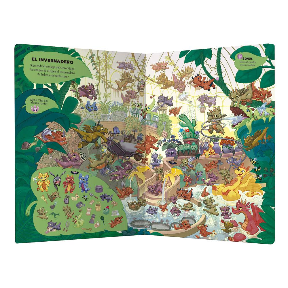 Busca Y Encuentra Gigante Azuro Y Los Dragones