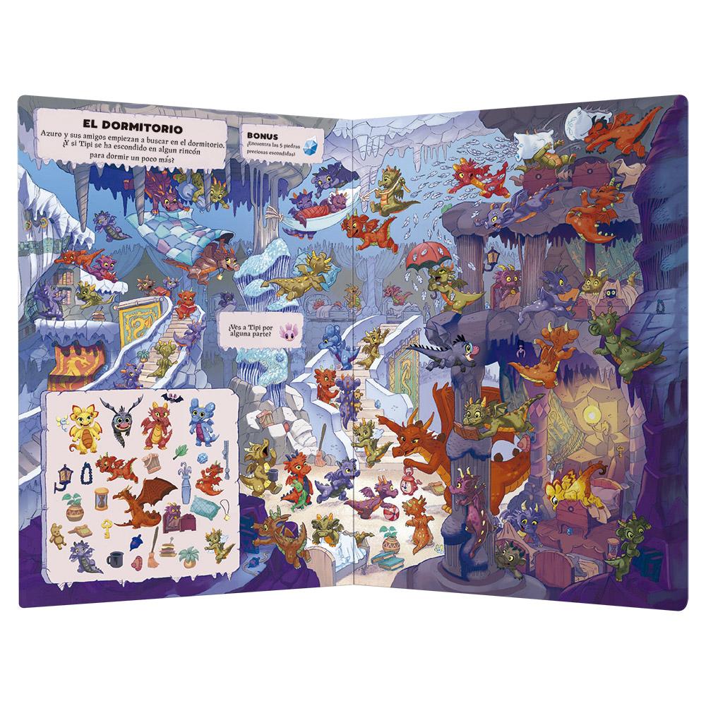 Busca Y Encuentra Gigante Azuro Y Los Dragones