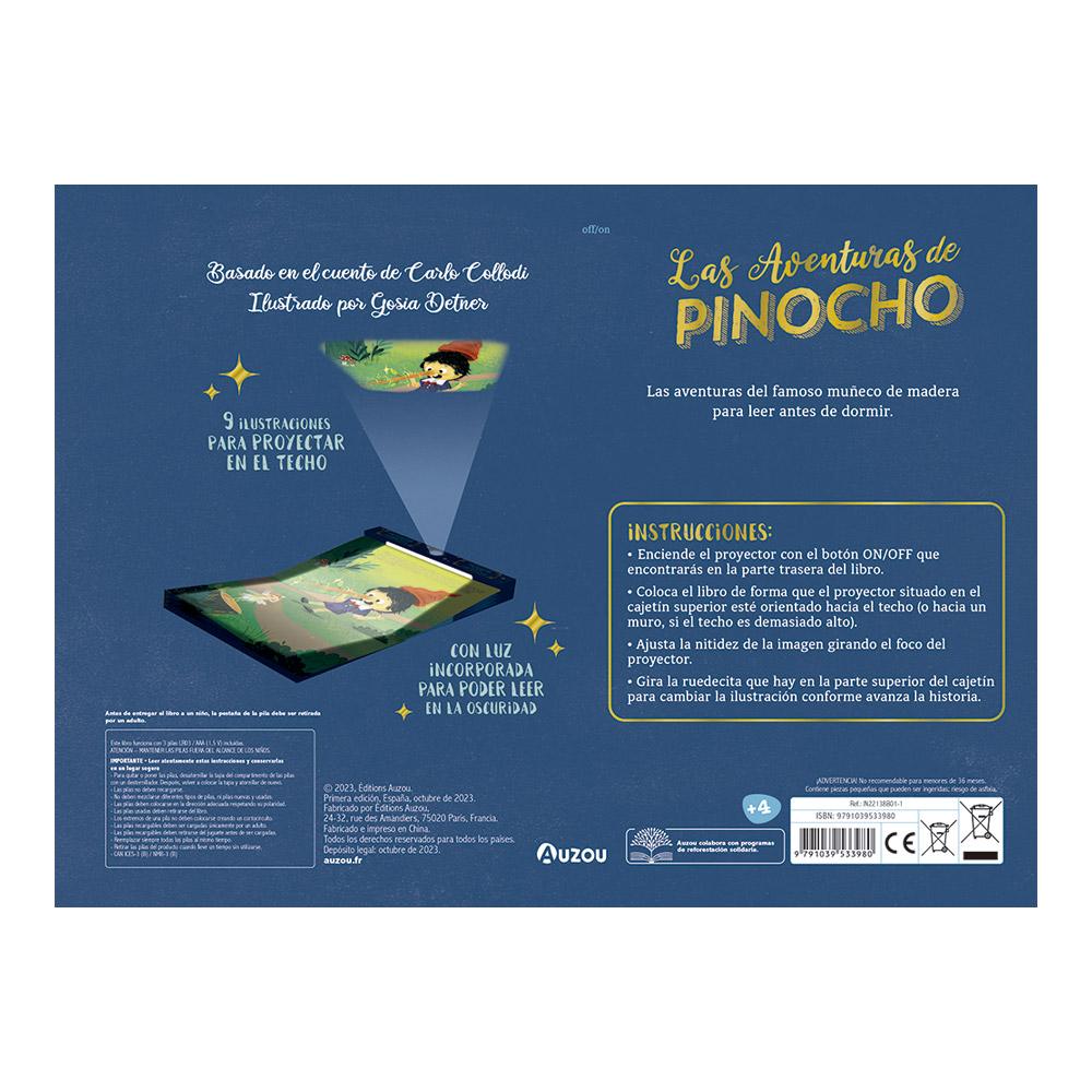 Libro Proyector: Las Aventuras De Pinocho