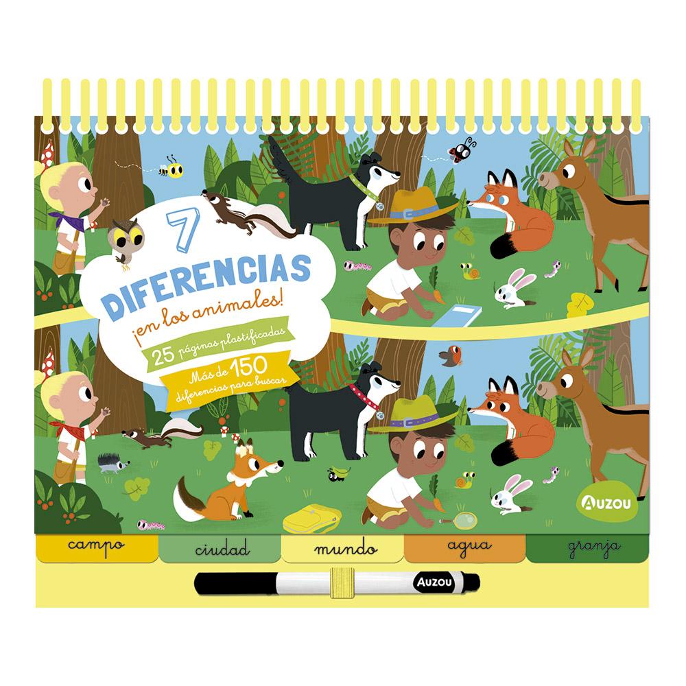 7 Diferencias ¡En Los Animales!