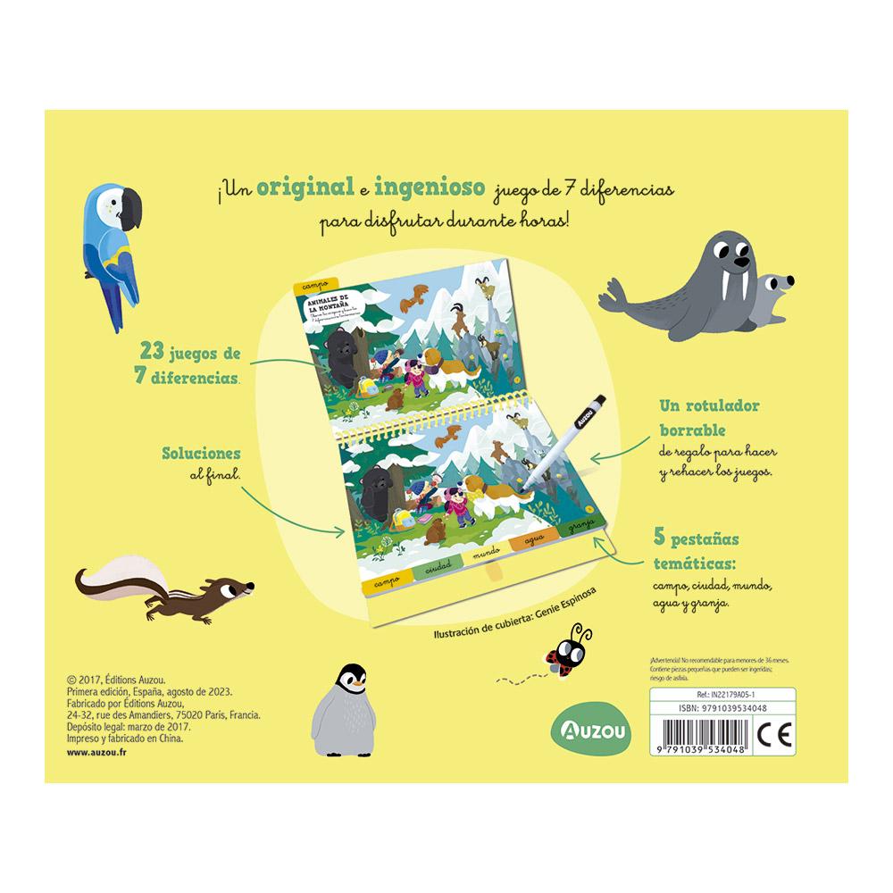 7 Diferencias ¡En Los Animales!