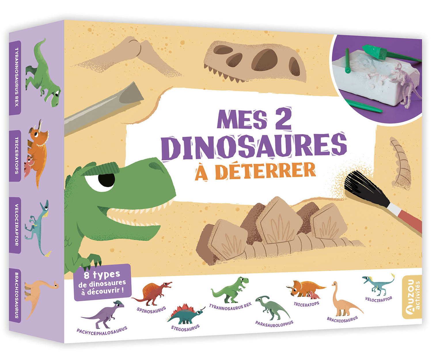 Mes 2 dinosaures à déterrer NE Mes 2 dinosaures à déterrer NE