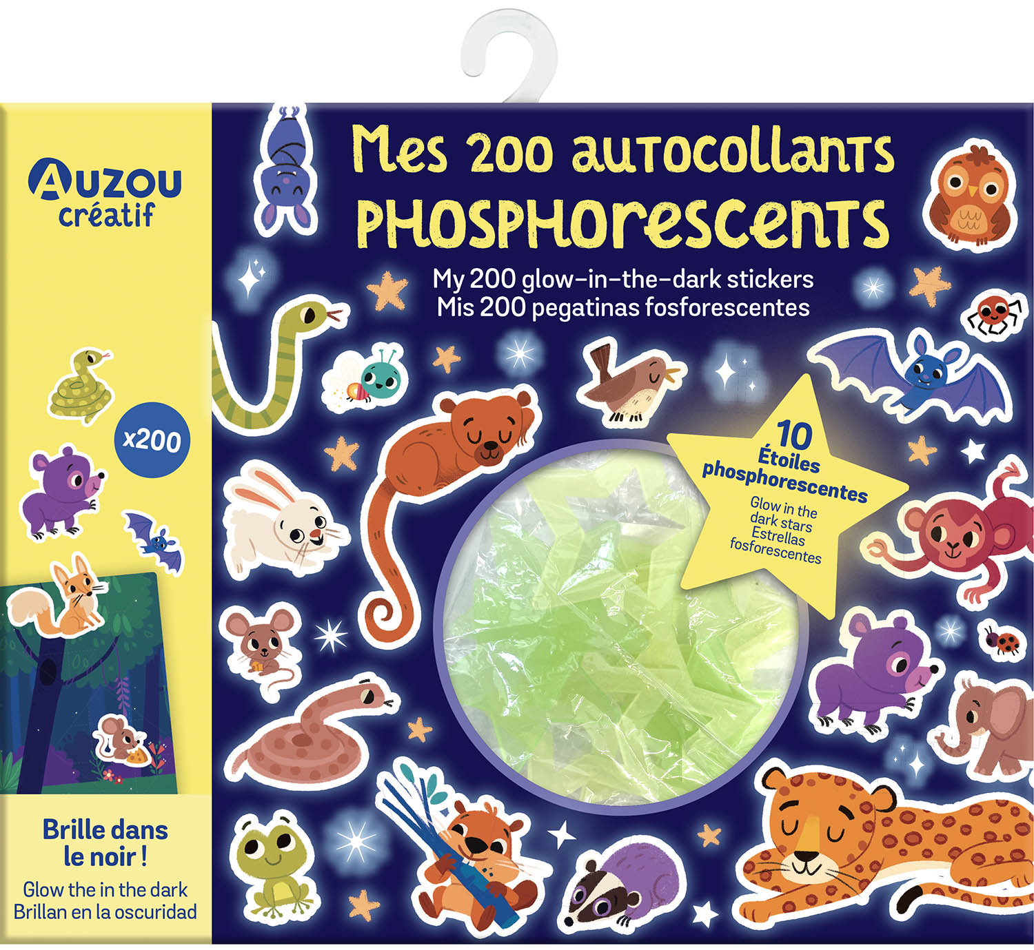 Ma Pochette D'artiste - Mes 200 Autocollants Phosphorescents