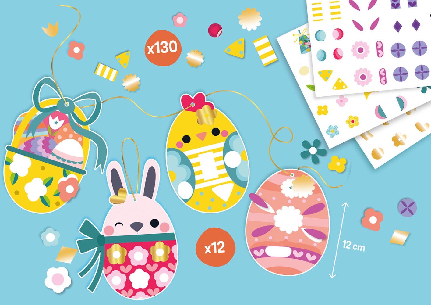 Mes Oeufs De Pâques À Décorer