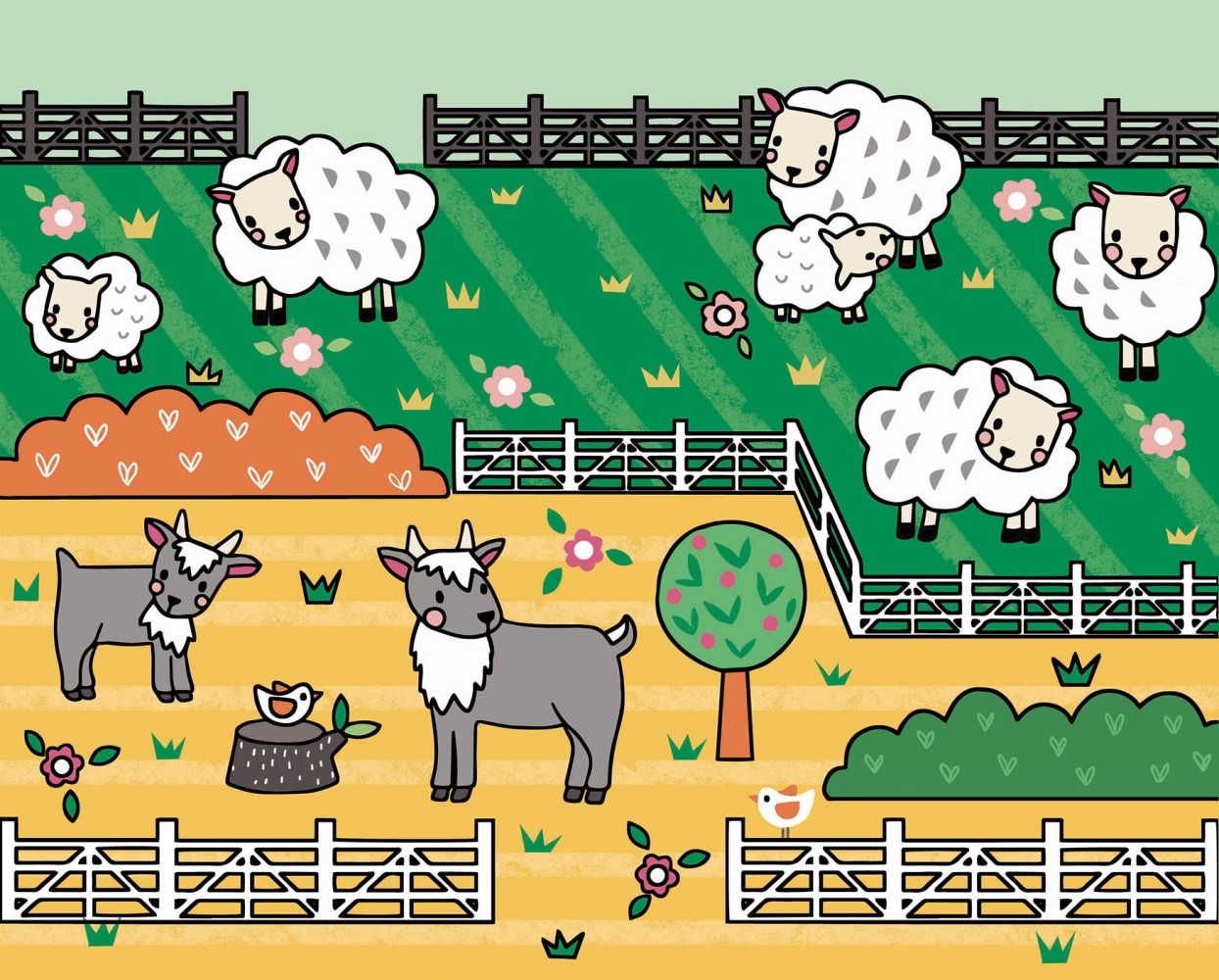 Peinture magique  - À la ferme