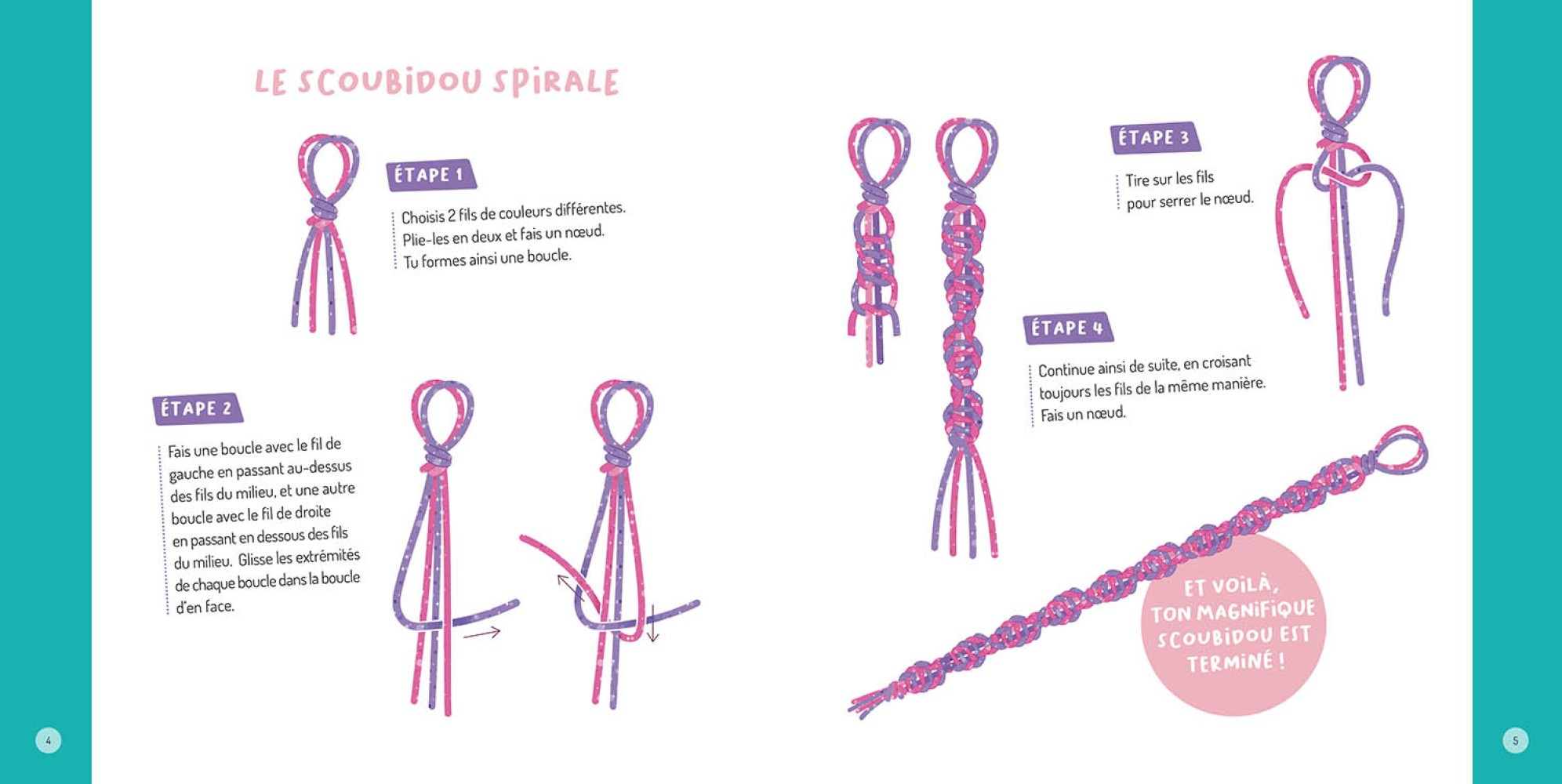 Mon Coffret D'artiste - Mes Scoubidous À Paillettes Mon Coffret D'artiste - Mes Scoubidous À Paillettes