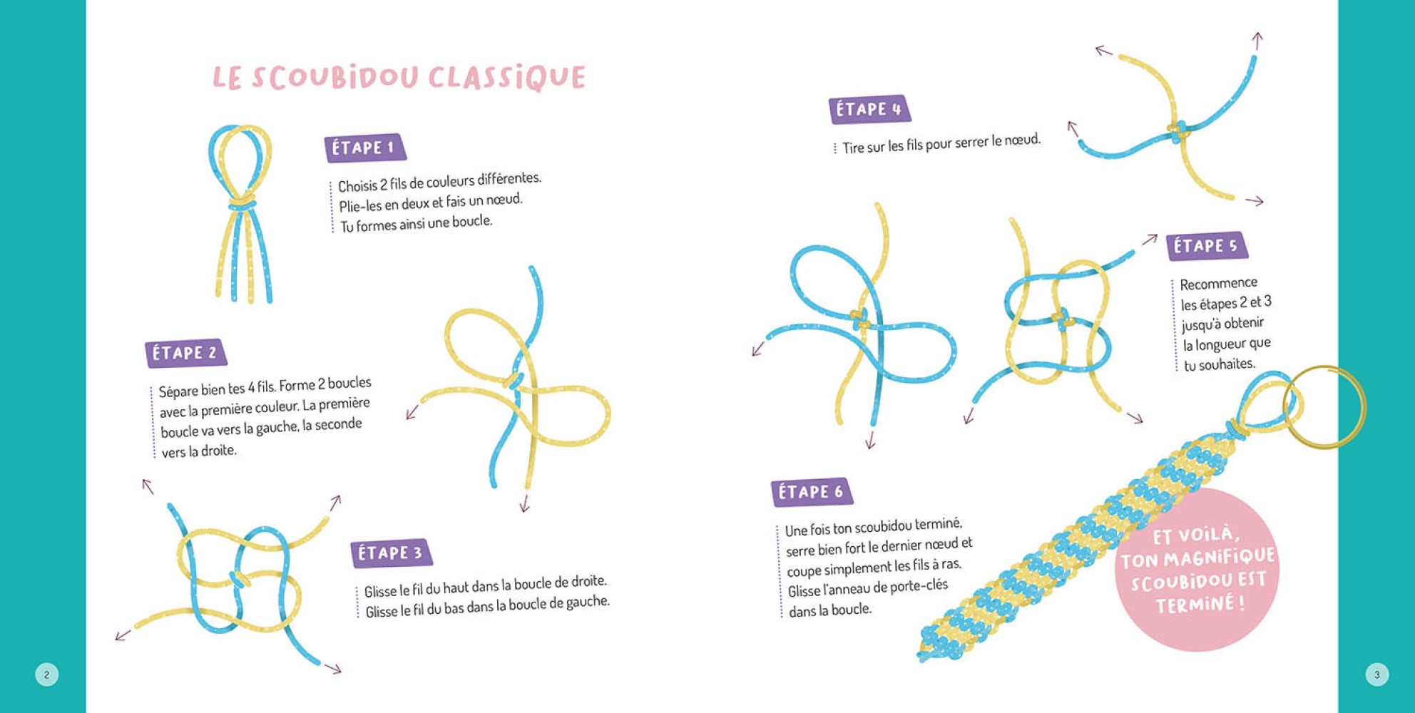 Mon Coffret D'artiste - Mes Scoubidous À Paillettes Mon Coffret D'artiste - Mes Scoubidous À Paillettes