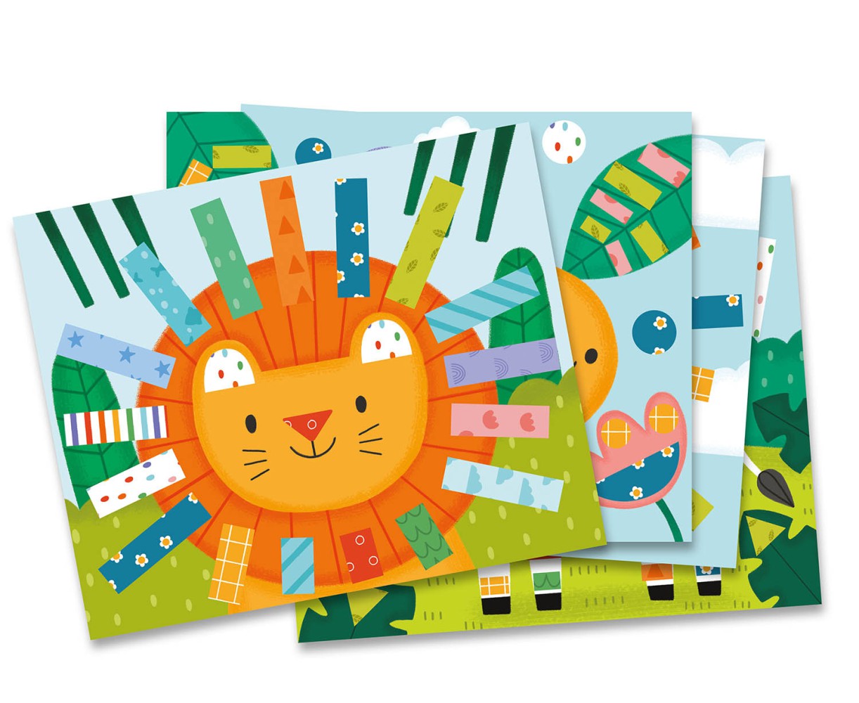 J'apprends À Découper Et Coller