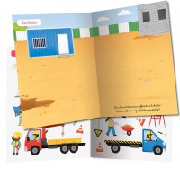 250 autocollants - Chantier