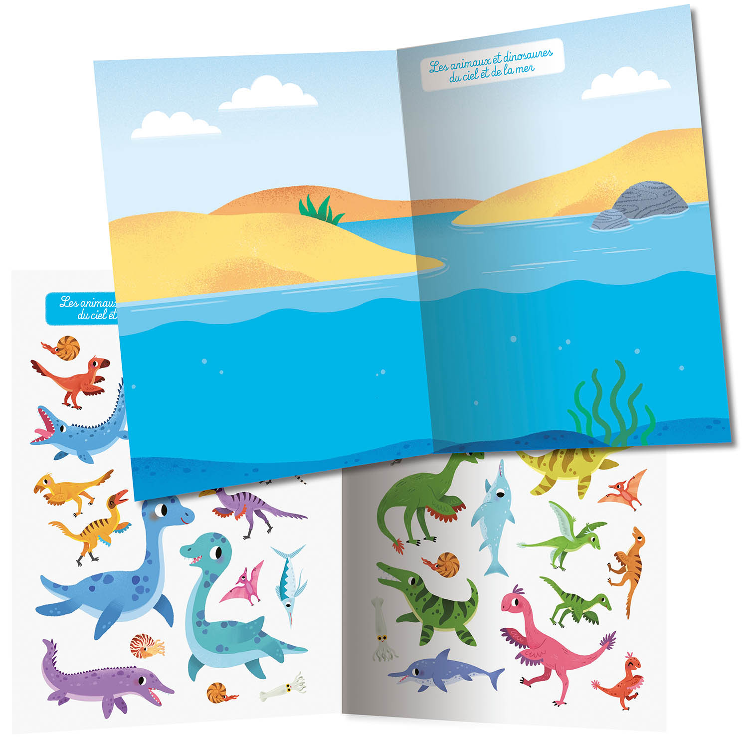 250 autocollants - Dinosaures 250 autocollants - Dinosaures