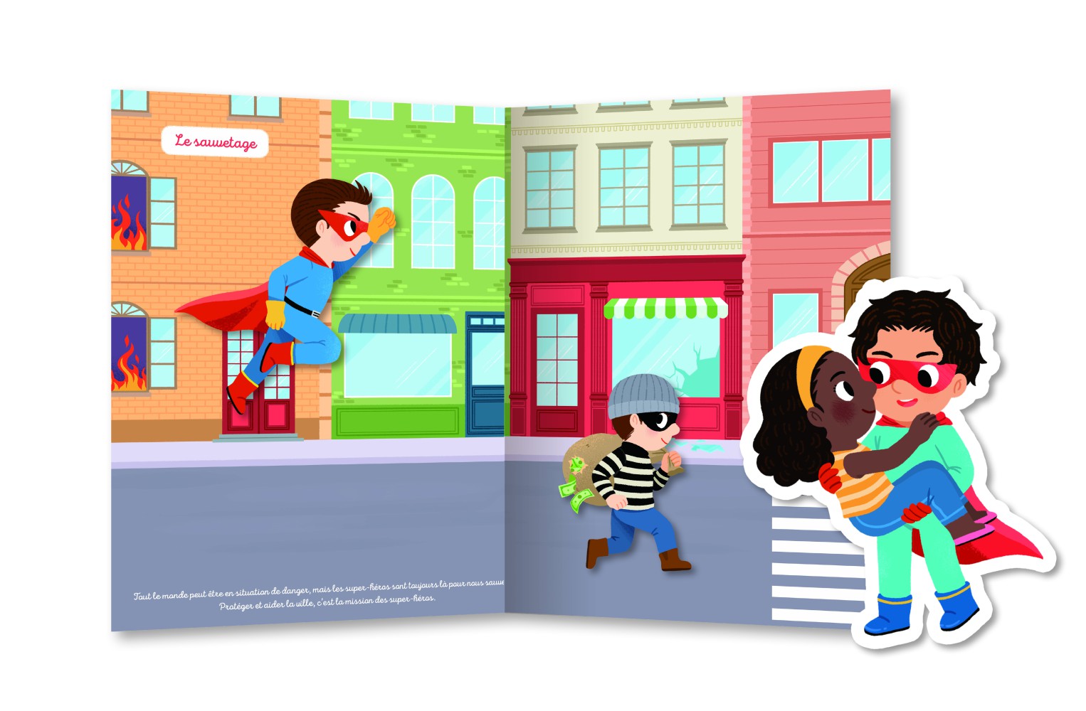 250 Autocollants - Super-Héros