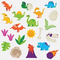 Mes masques de dino