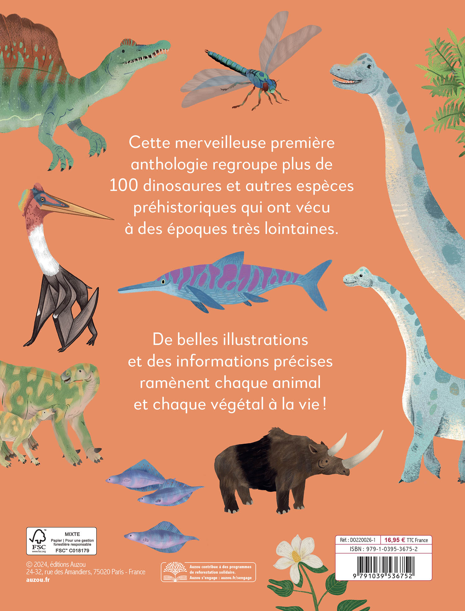 MA PREMIERE ANTHOLOGIE DES DINOSAURES