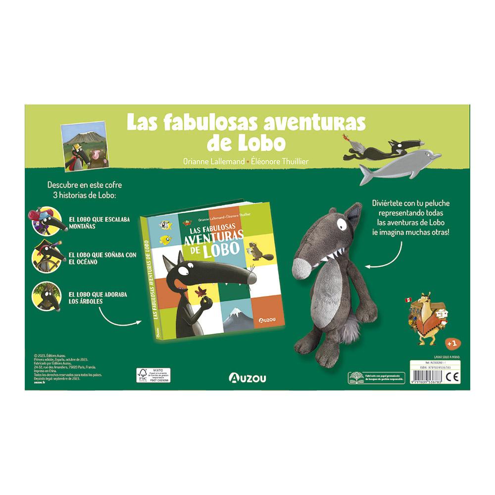 Las Fabulosas Aventuras De Lobo. Cofre Con Peluche