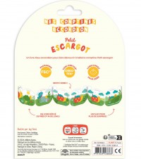 COMPTINES TISSU ACCORDEON - PETIT ESCARGOT