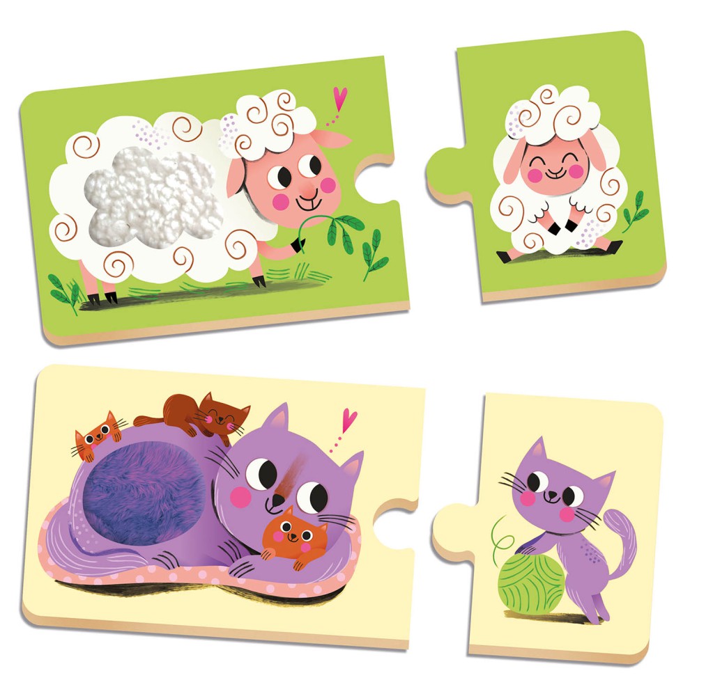 Mes Premiers Puzzle Duo À Toucher