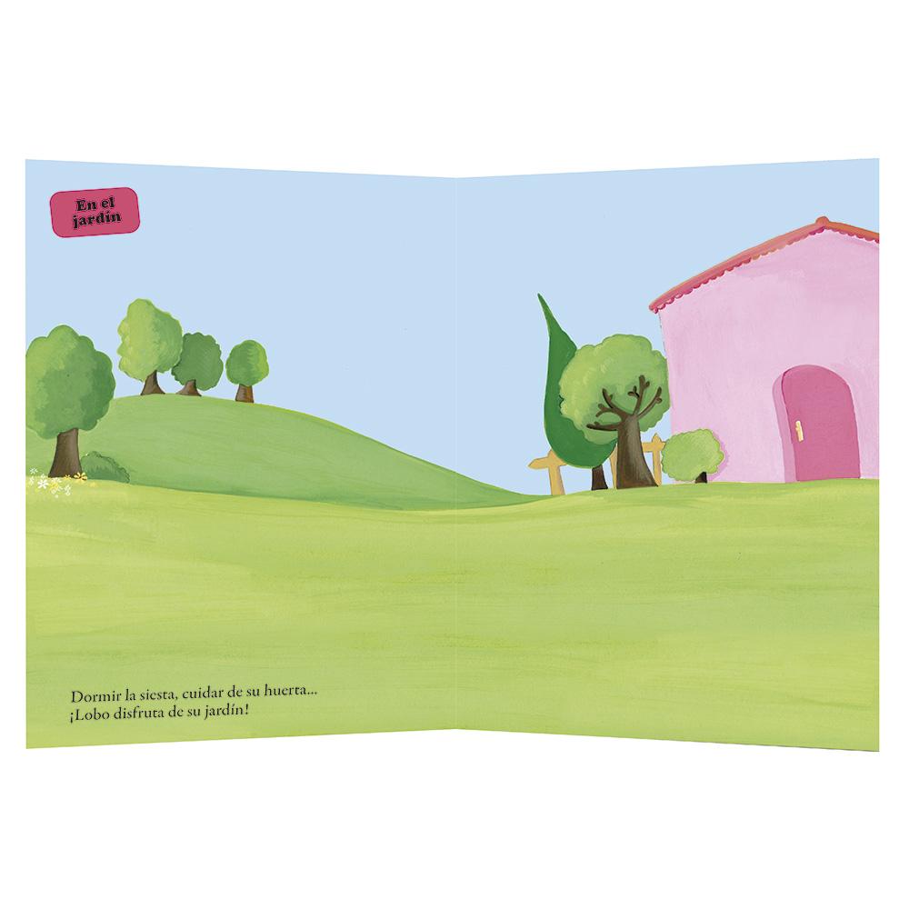 Mis Primeras Pegatinas - Lobo - En La Naturaleza.