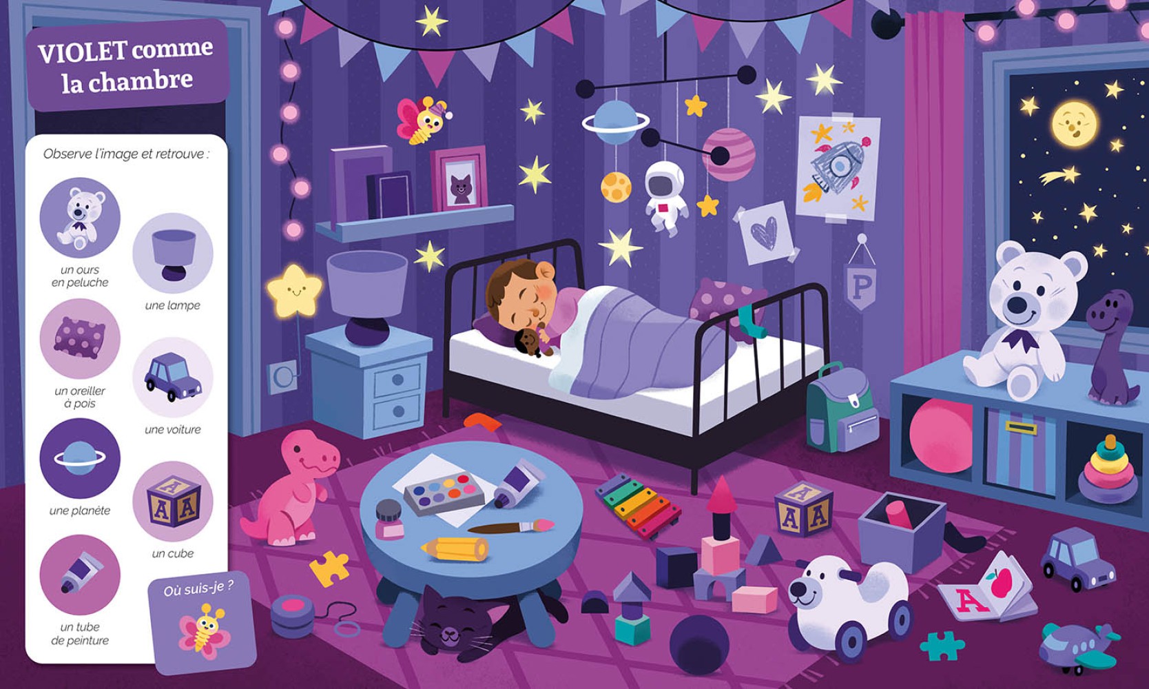 LES COULEURS - CHERCHE ET TROUVE DES TOUT-PETITS 