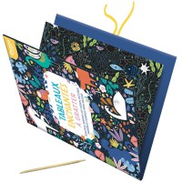 Mon cahier créa - Mes tableaux enchantés à gratter