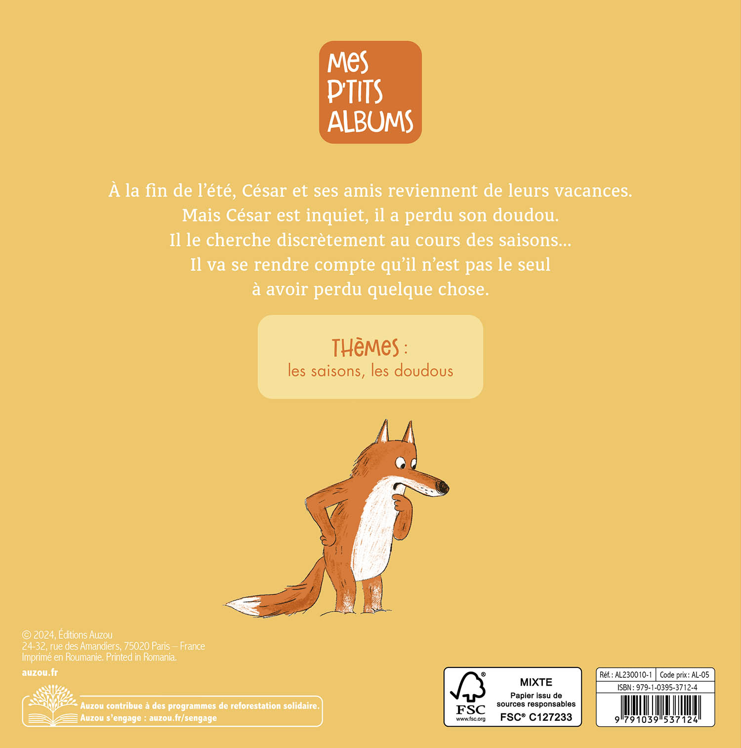 CESAR ET LE CACHE-CACHE DES SAISONS