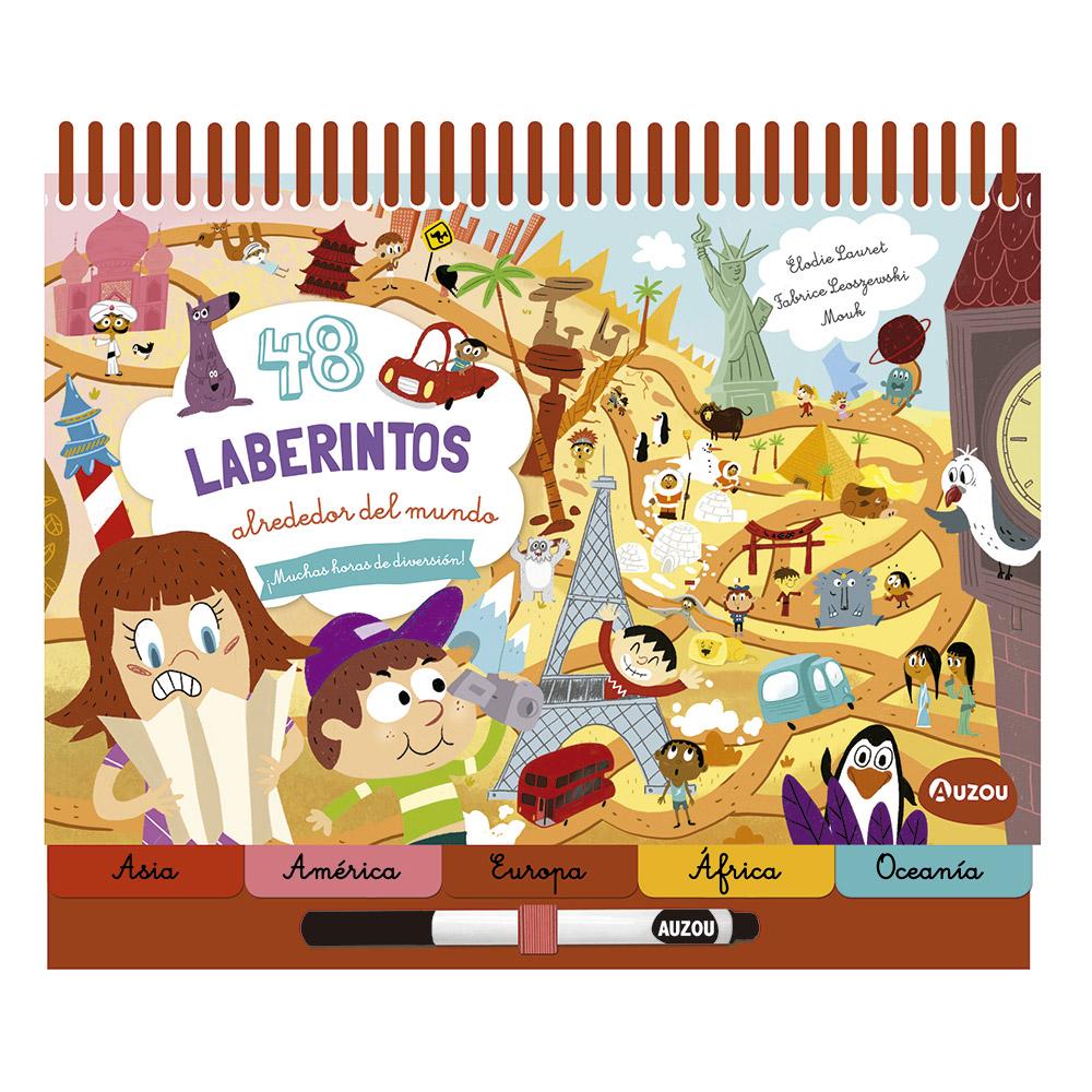 48 Laberintos Alrededor Del Mundo. Anillado