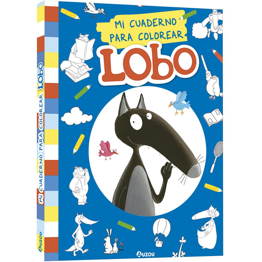 Mi Cuaderno Para Colorear A Lobo