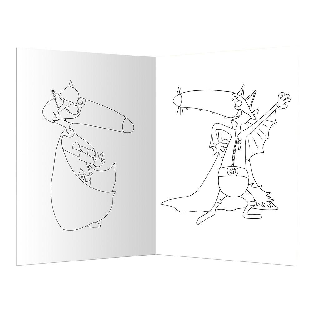 Mi Cuaderno Para Colorear A Lobo