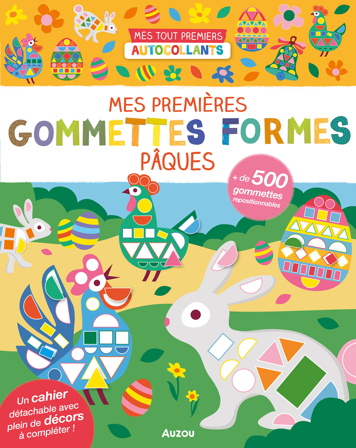 500 gommettes formes - Pâques 500 gommettes formes - Pâques