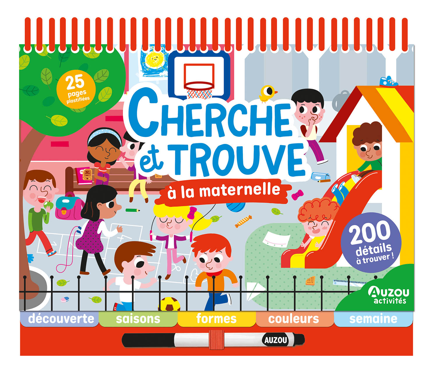 Cherche Et Trouve - À La Maternelle. 200 Détails À Trouver