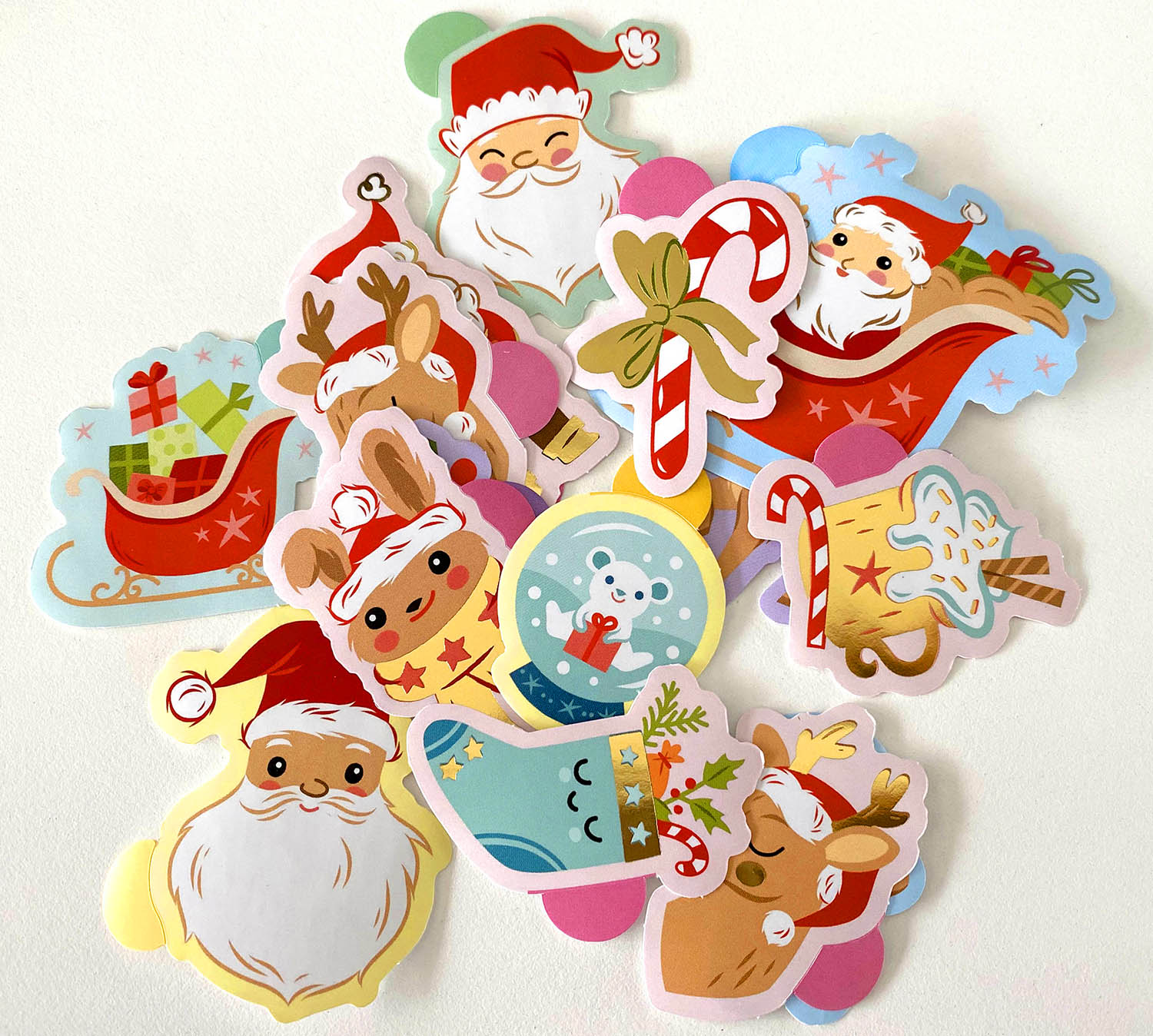 100 Gommettes - Noël