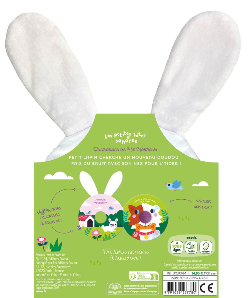 Petit Lapin Veut Un Doudou