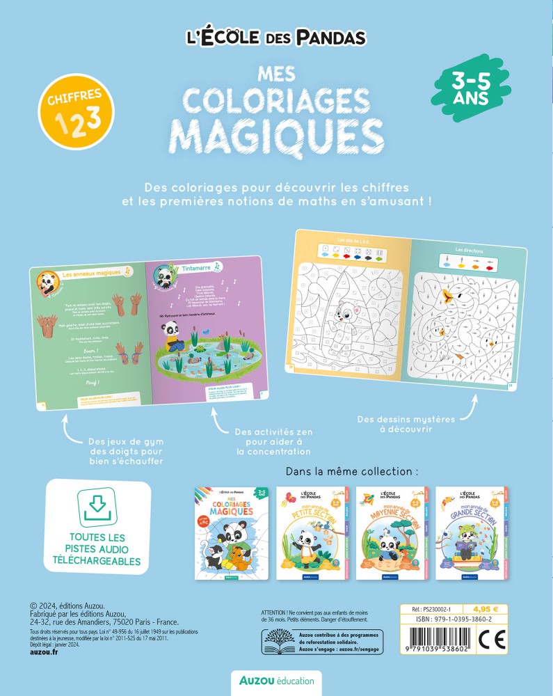 Mes Coloriages Magiques : Les Chiffres