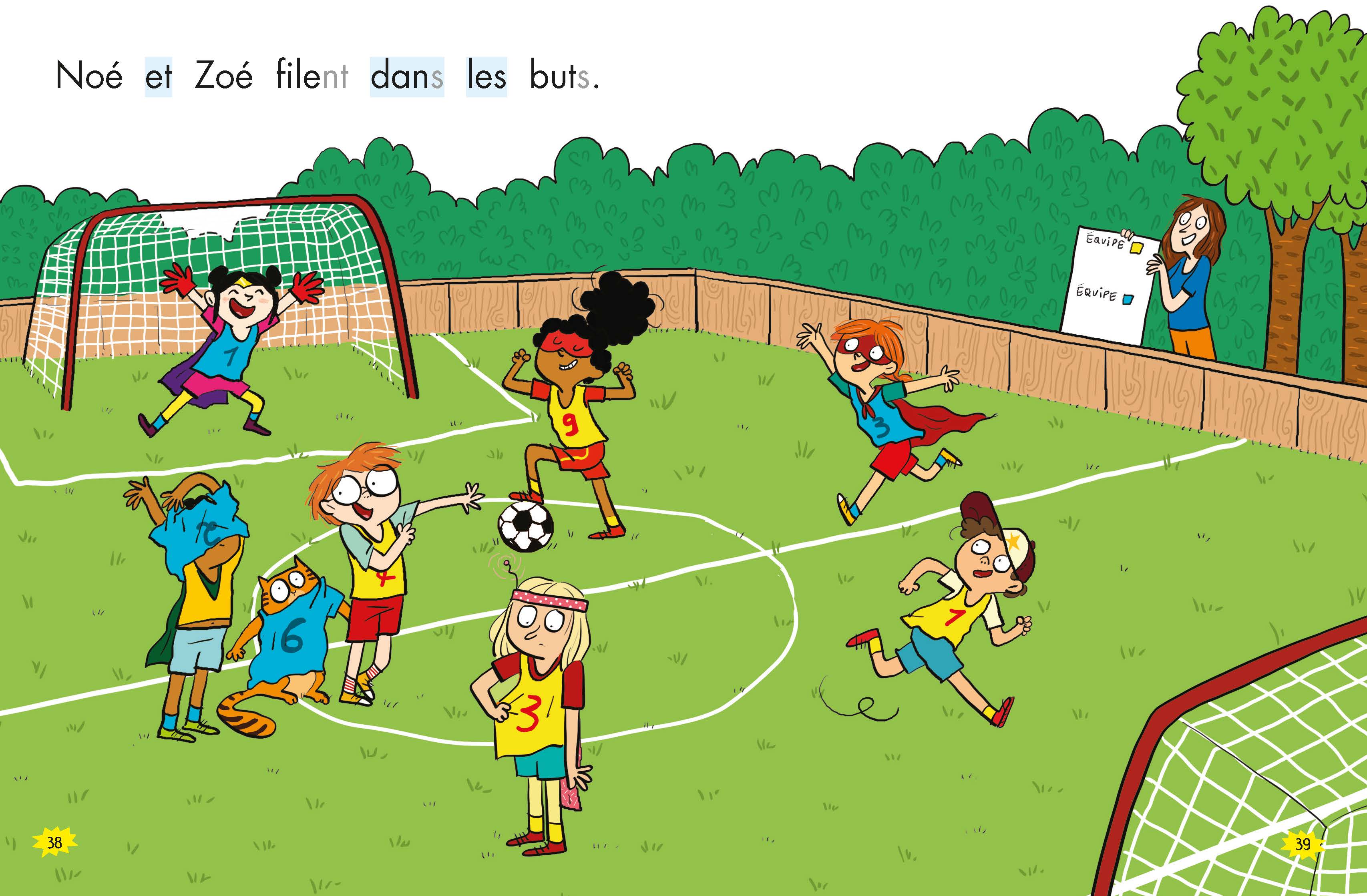 4 HISTOIRES DE SPORT - LES HEROS DU CP 