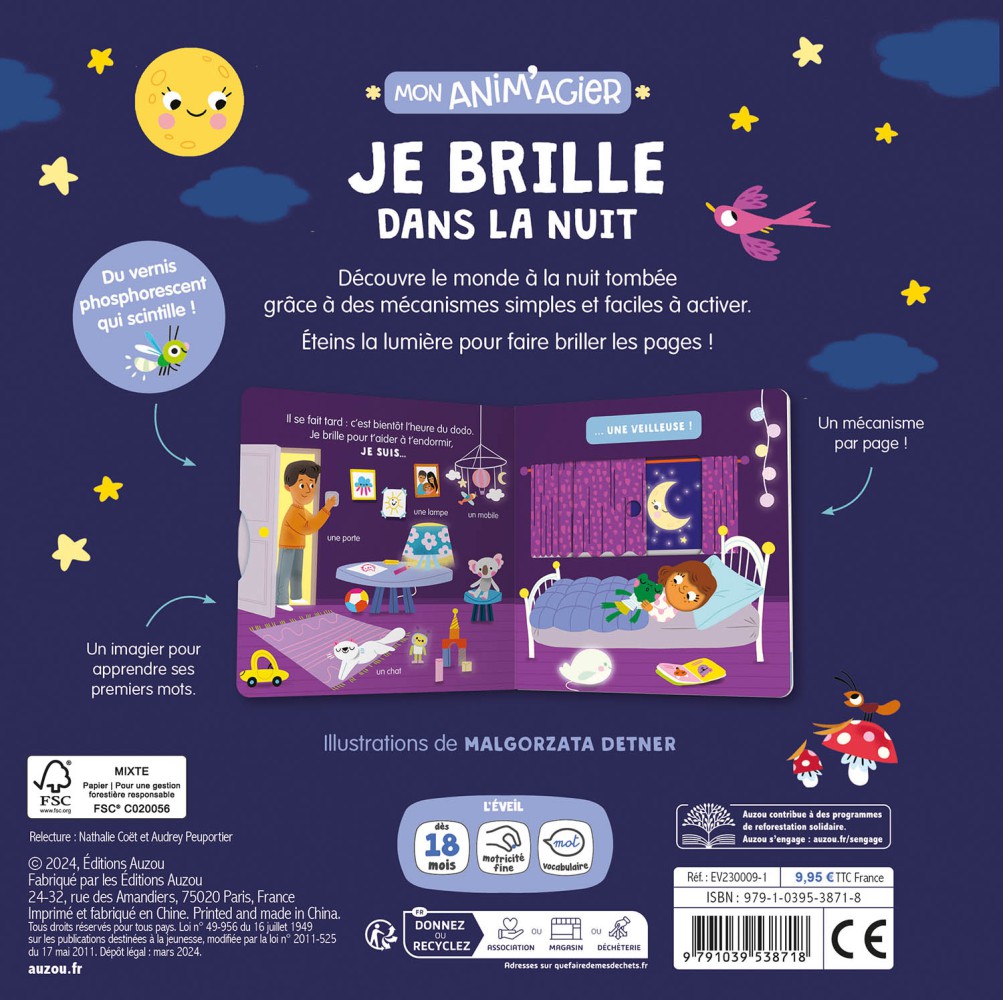 JE BRILLE DANS LA NUIT