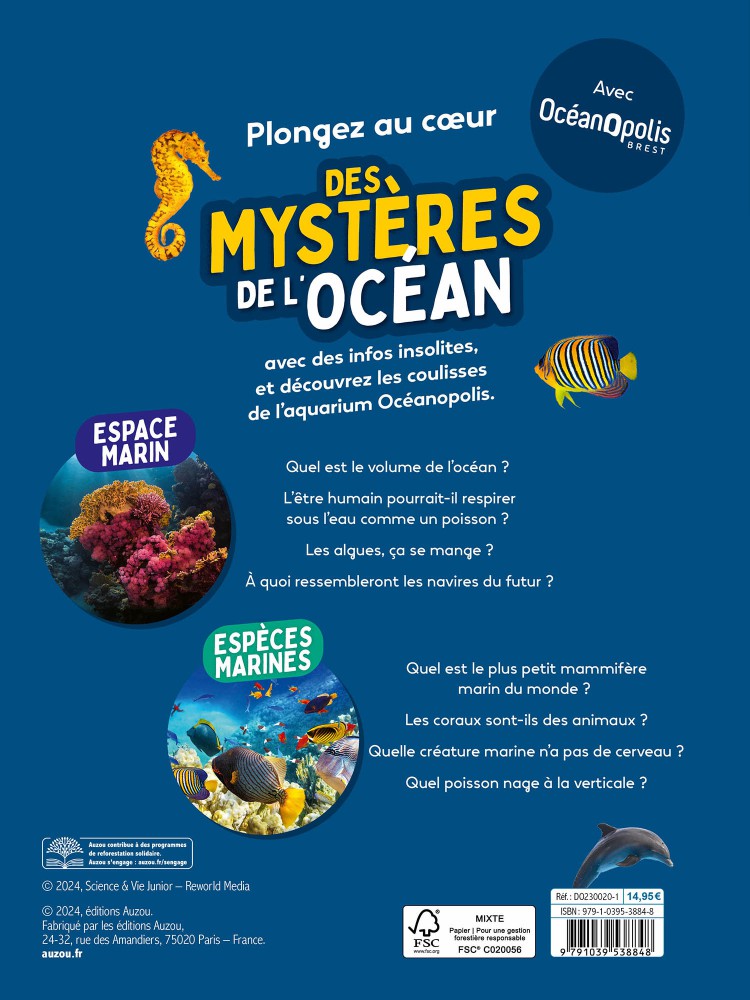 Les Mystères De L'océan - Science & Vie Junior Les Mystères De L'océan - Science & Vie Junior