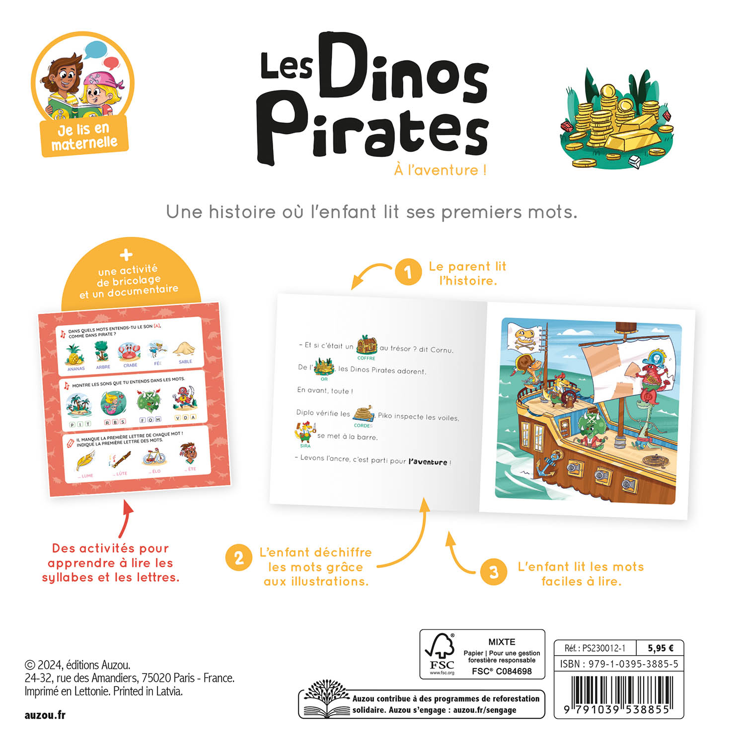 Les Dinos Pirates -À L'aventure !