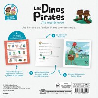 JE LIS EN MATERNELLE - LES DINOS PIRATES ET L
