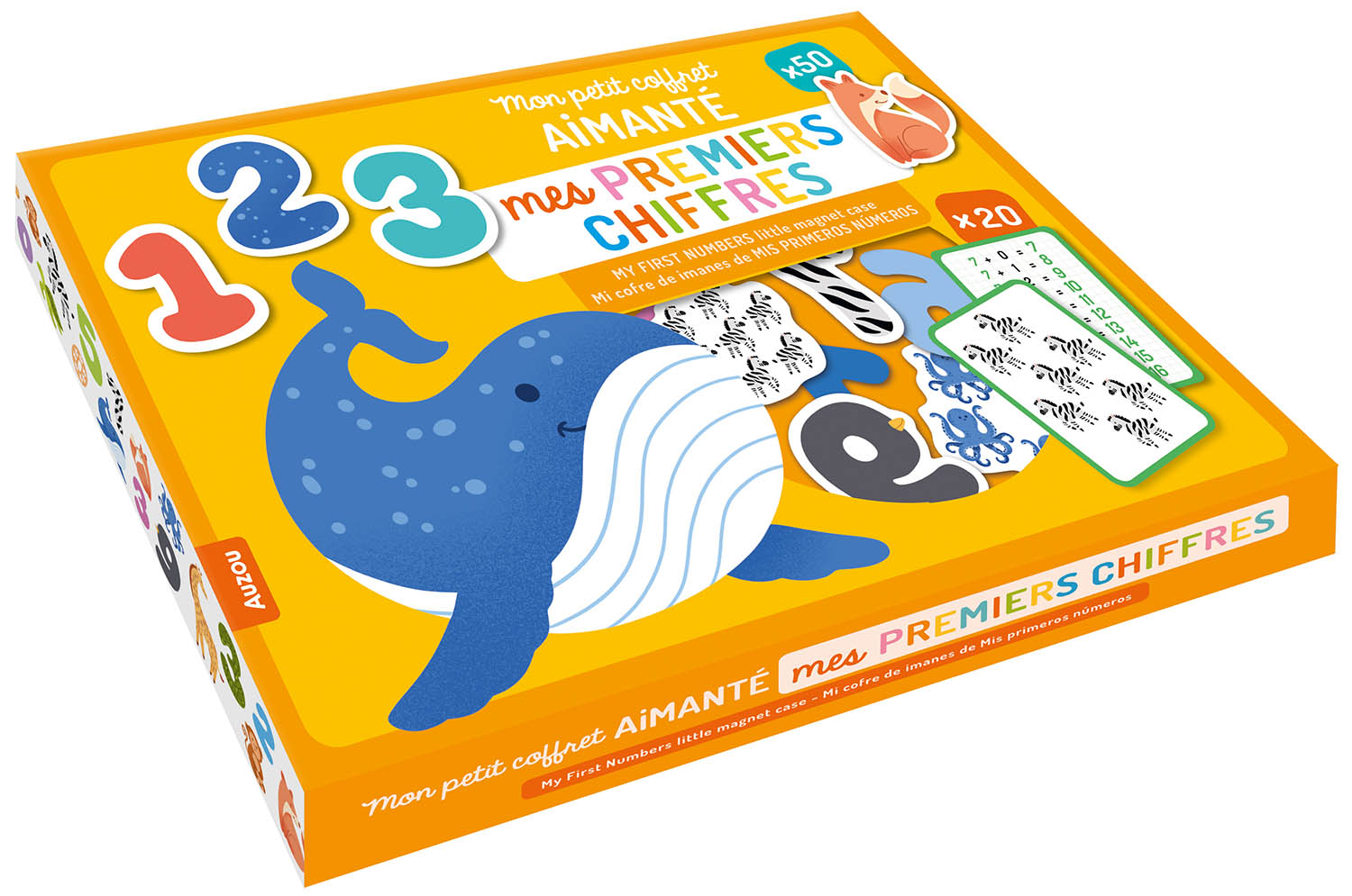 Mon Petit Coffret Aimanté - Mes Premiers Chiffres