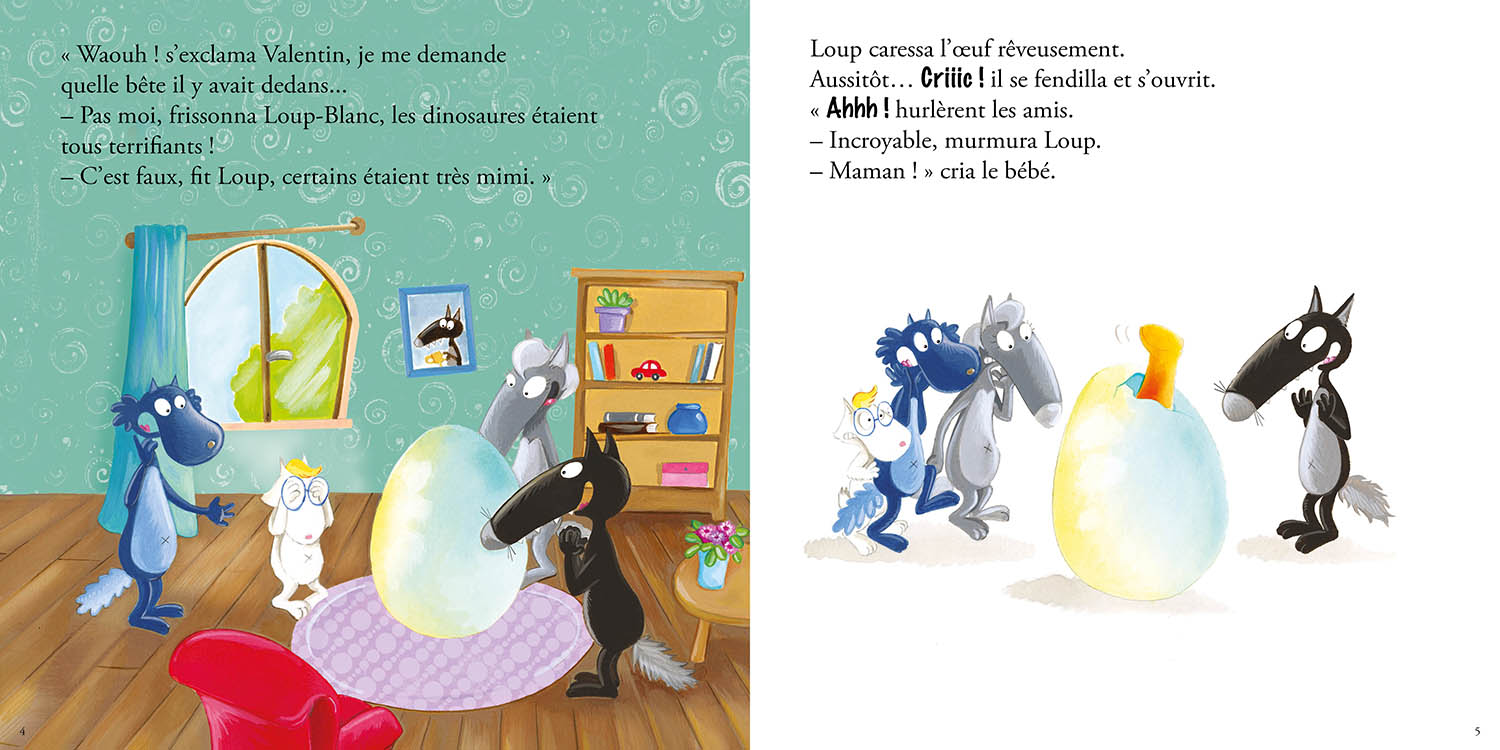 LE LOUP QUI ADORAIT LES DINOSAURES LE LOUP QUI ADORAIT LES DINOSAURES