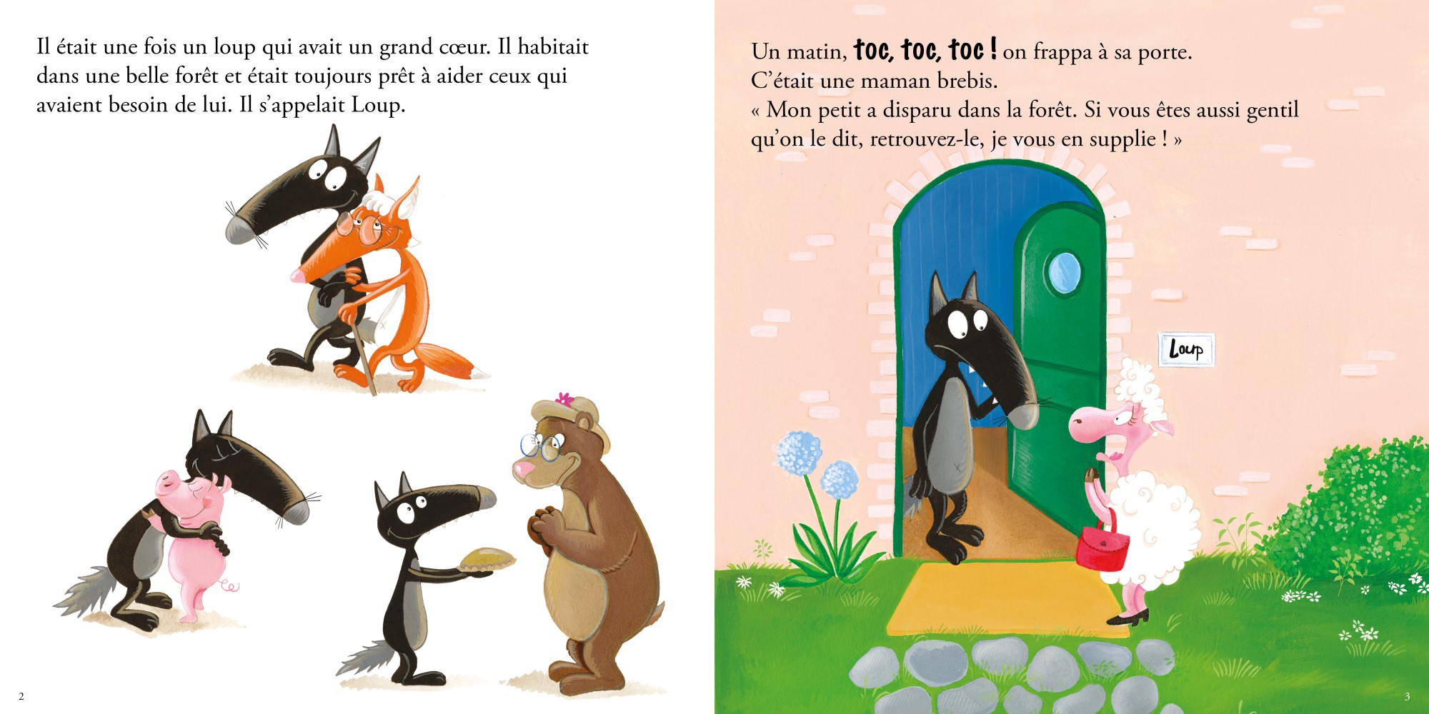 LE LOUP QUI SAUVAIT LES ANIMAUX 