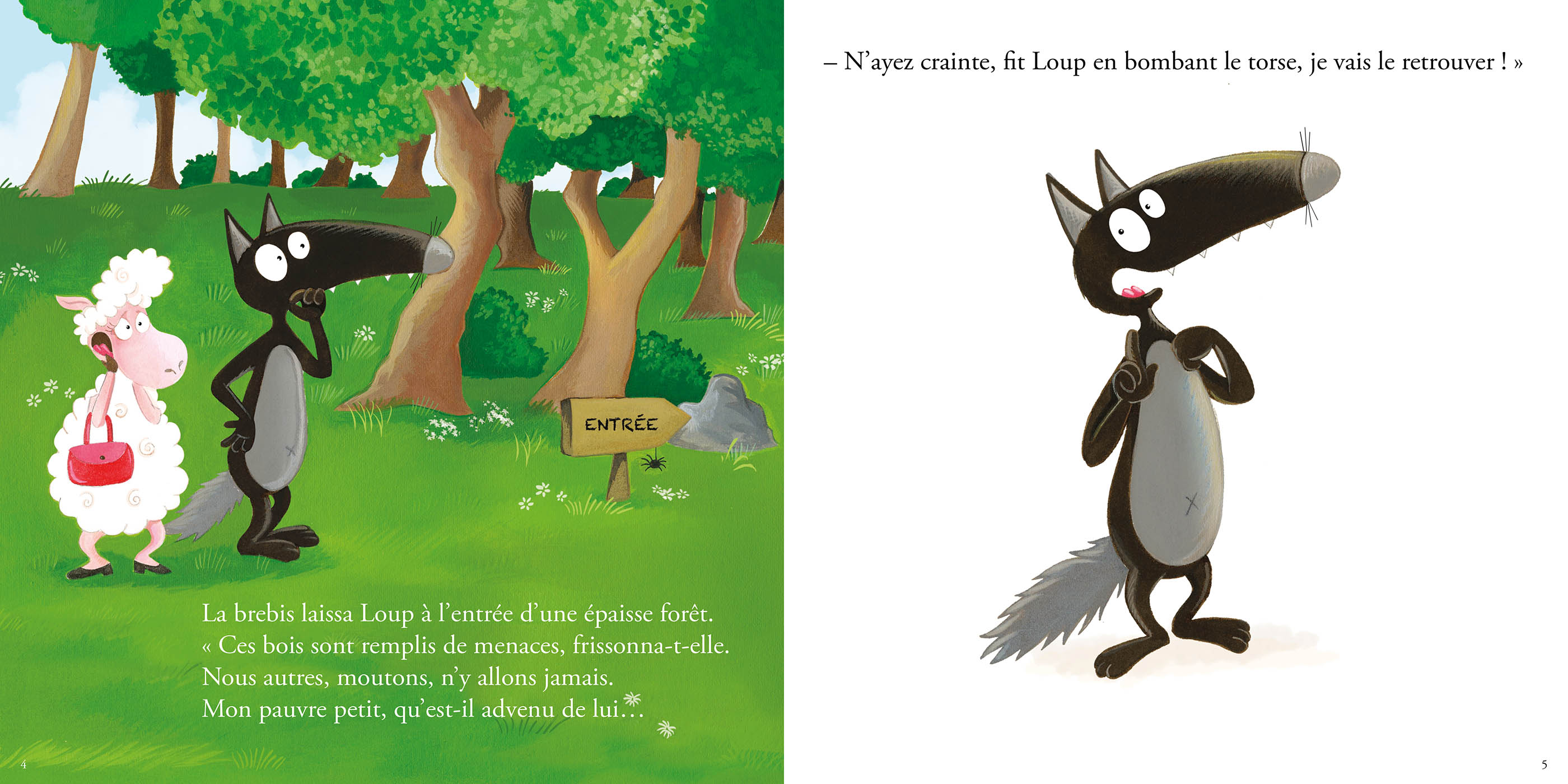 LE LOUP QUI SAUVAIT LES ANIMAUX LE LOUP QUI SAUVAIT LES ANIMAUX