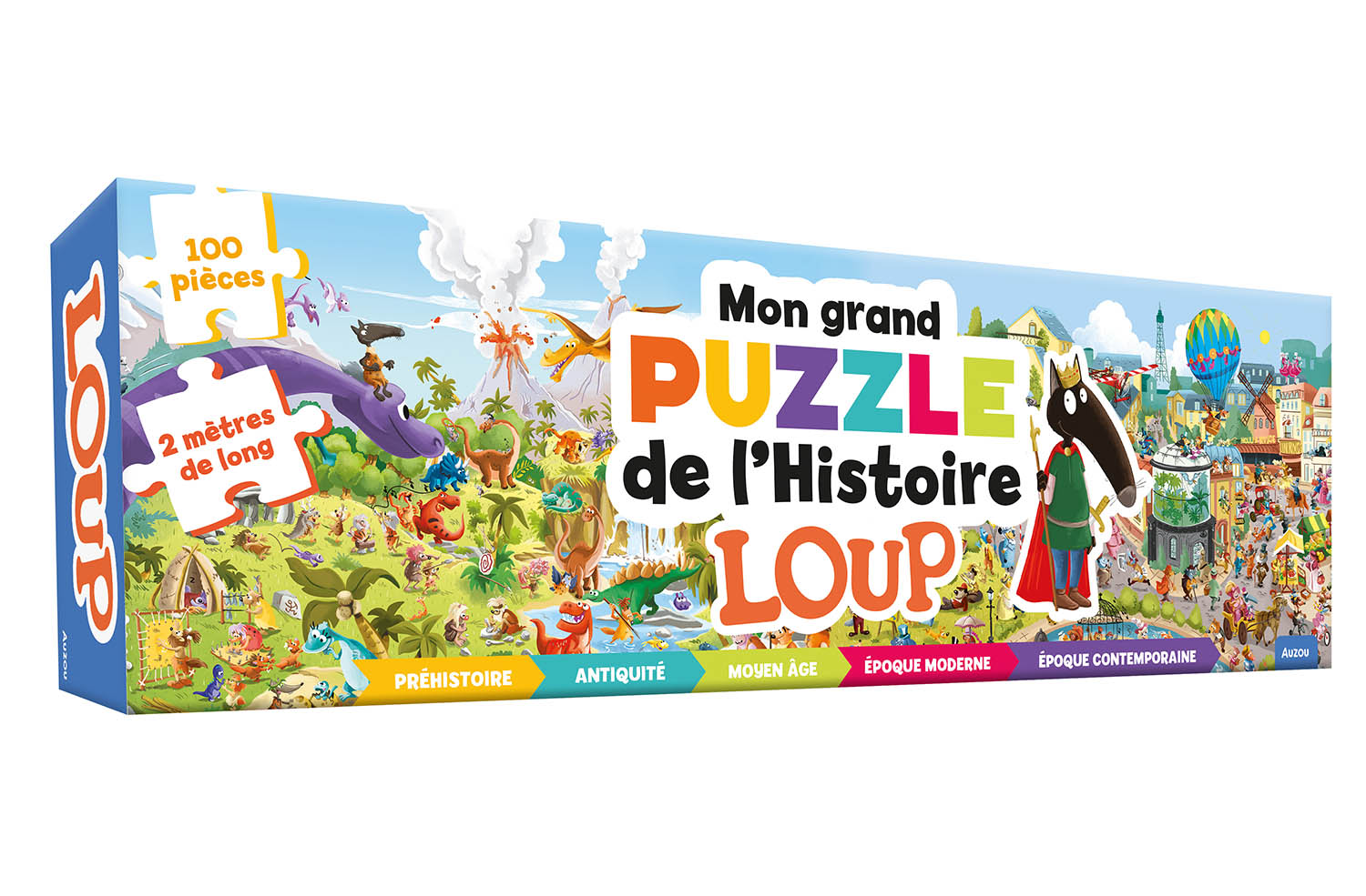 Mon Grand Puzzle De L'histoire Loup