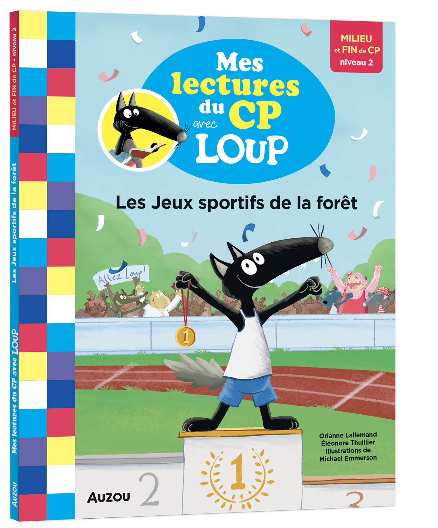 LES JEUX SPORTIFS DE LA FORET NIV2 - MES LECTURES DU CP AVEC LOUP 